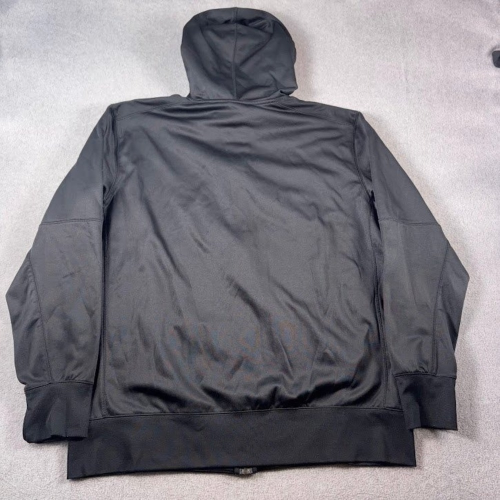 Nike Full Zip Hoodie Mens 2XL Black Solid Texas Longhorns Dri-FIT Activewear - Picture 8 of 8